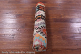 Reversible Kilim Flat Weave Wool On Wool Rug - 6' 7" X 9' 9" - Golden Nile