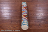 Reversible Kilim Flat Weave Wool On Wool Runner Rug - 2' 10" X 9' 8" - Golden Nile