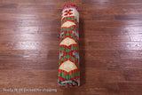 Reversible Kilim Flat Weave Wool On Wool Rug - 6' 10" X 9' 8" - Golden Nile