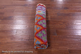 Reversible Kilim Flat Weave Wool On Wool Rug - 6' 8" X 9' 6" - Golden Nile