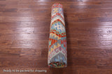 Reversible Kilim Flat Weave Wool On Wool Rug - 6' 9" X 9' 9" - Golden Nile