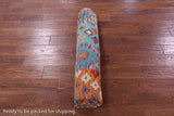 Reversible Kilim Flat Weave Wool On Wool Rug - 6' 7" X 9' 7" - Golden Nile