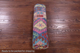 Reversible Kilim Flat Weave Wool On Wool Rug - 6' 6" X 10' 0" - Golden Nile