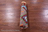 Reversible Kilim Flat Weave Wool On Wool Rug - 6' 7" X 9' 5" - Golden Nile