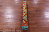 Reversible Kilim Flat Weave Wool On Wool Rug - 3' 3" X 5' 0" - Golden Nile