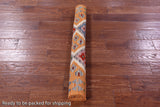 Reversible Kilim Flat Weave Wool On Wool Rug - 3' 3" X 4' 11" - Golden Nile