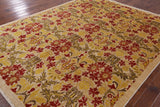 William Morris Handmade Wool Area Rug - 8' 1" X 10' 1" - Golden Nile