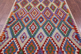 Reversible Kilim Flat Weave Wool On Wool Rug - 4' 10" X 6' 4" - Golden Nile