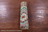 Reversible Kilim Flat Weave Wool On Wool Rug - 5' 0" X 6' 6" - Golden Nile