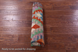Reversible Kilim Flat Weave Wool On Wool Rug - 4' 10" X 6' 8" - Golden Nile
