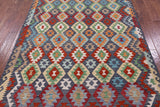 Reversible Kilim Flat Weave Wool On Wool Rug - 5' 11" X 7' 8" - Golden Nile