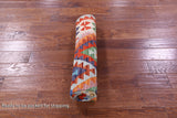 Reversible Kilim Flat Weave Wool On Wool Rug - 5' 1" X 6' 7" - Golden Nile