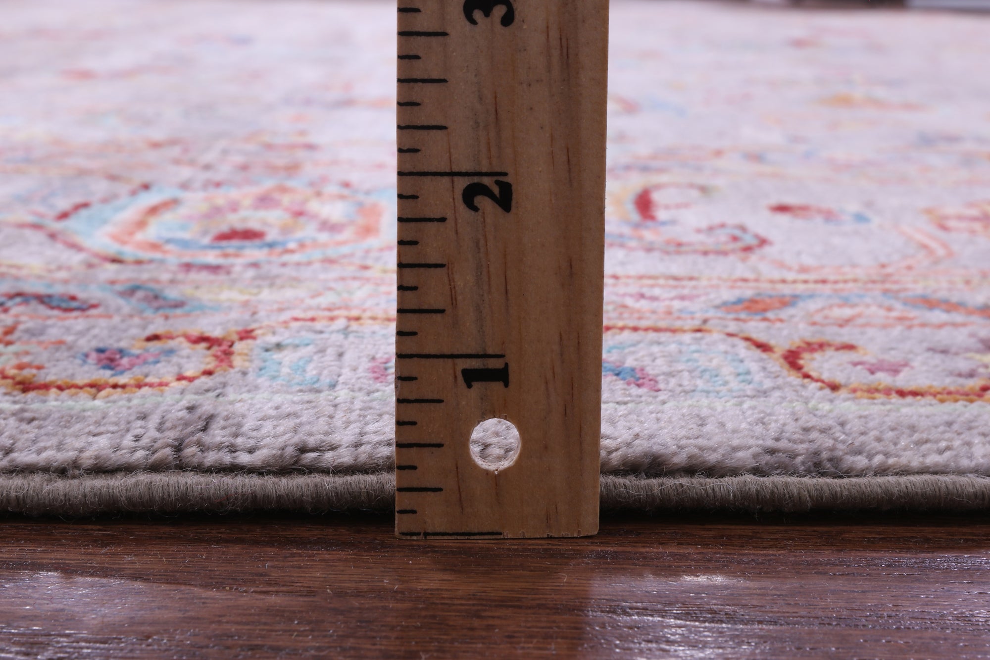 Grey Peshawar Hand Knotted Wool Rug - 8' 3" X 10' 0" - Golden Nile