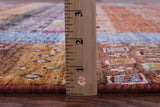 Tribal Persian Gabbeh Hand Knotted Wool Rug - 6' 8" X 9' 9" - Golden Nile