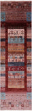 Khorjin Persian Gabbeh Hand Knotted Wool Runner Rug - 2' 8" X 9' 7" - Golden Nile
