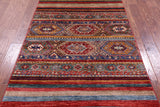 Khorjin Persian Gabbeh Hand Knotted Wool Rug - 3' 11" X 6' 4" - Golden Nile