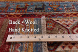 Khorjin Persian Gabbeh Hand Knotted Wool Rug - 3' 11" X 5' 11" - Golden Nile