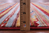 Khorjin Persian Gabbeh Hand Knotted Wool Rug - 3' 11" X 5' 11" - Golden Nile