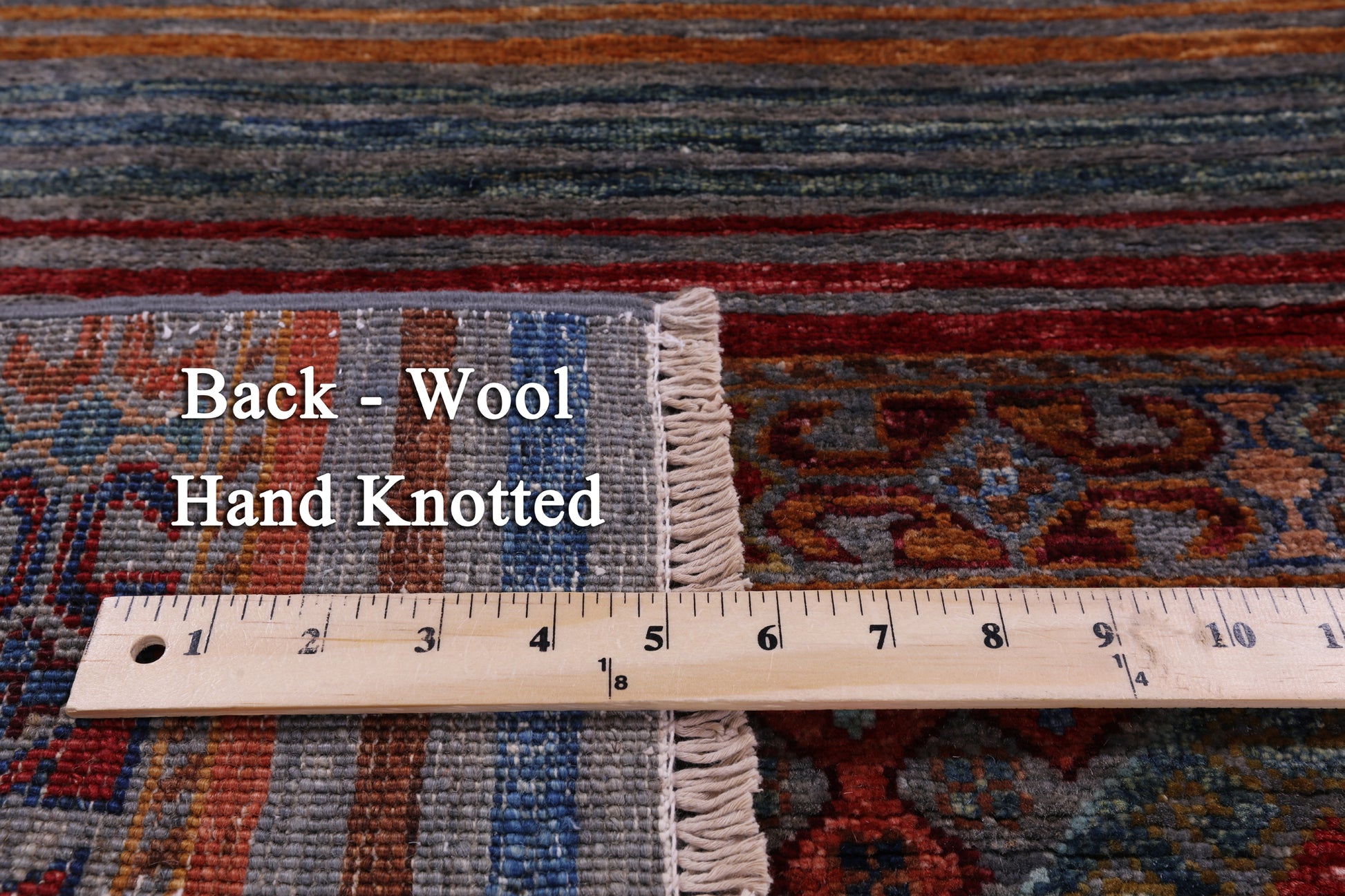 Khorjin Persian Gabbeh Hand Knotted Wool Rug - 2' 8" X 4' 3" - Golden Nile