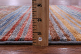 Khorjin Persian Gabbeh Hand Knotted Wool Rug - 2' 8" X 4' 3" - Golden Nile