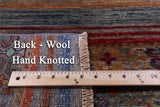Khorjin Persian Gabbeh Handmade Wool Rug - 2' 7" X 4' 3" - Golden Nile