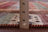 Tribal Persian Gabbeh Hand Knotted Wool Rug - 5' 8" X 8' 1" - Golden Nile