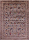 Peshawar Handmade Wool Rug - 8' 0" X 11' 4" - Golden Nile
