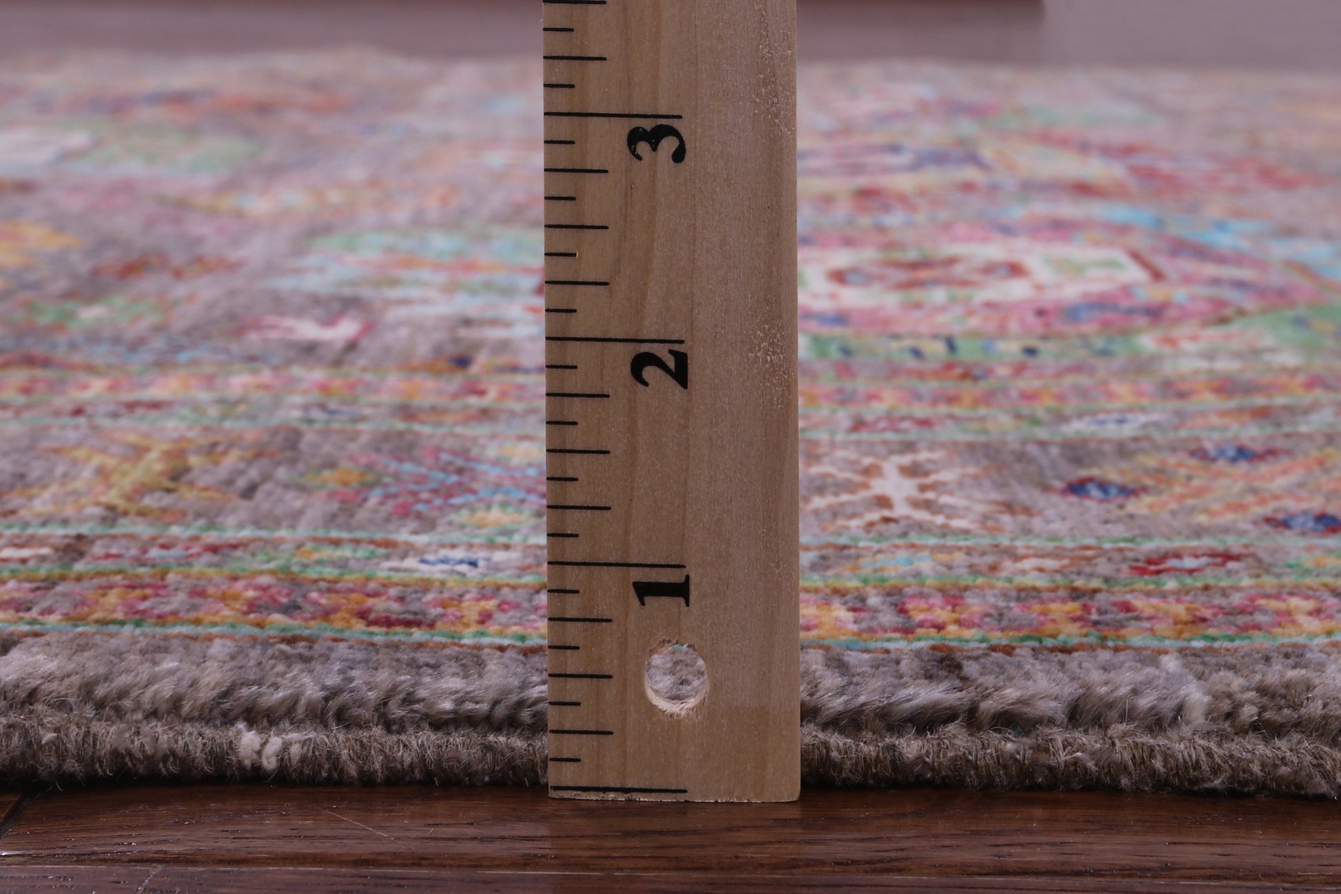 Turkmen Ersari Hand Knotted Wool Rug - 5' 1" X 7' 0" - Golden Nile