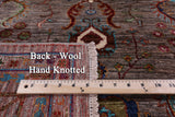 Peshawar Hand Knotted Wool Rug - 5' 9" X 7' 9" - Golden Nile