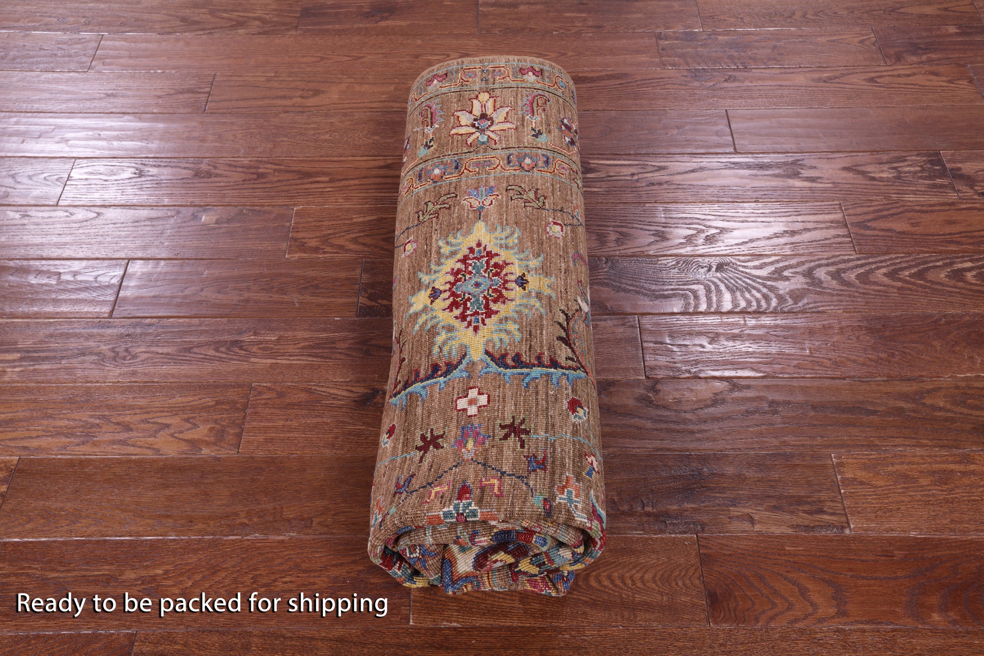Peshawar Handmade Wool Rug - 5' 10" X 7' 11" - Golden Nile