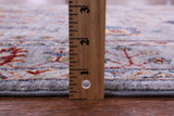 Grey Peshawar Handmade Wool Rug - 5' 0" X 7' 0" - Golden Nile
