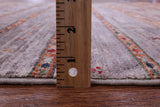 Tribal Persian Gabbeh Hand Knotted Wool Rug - 5' 1" X 6' 7" - Golden Nile