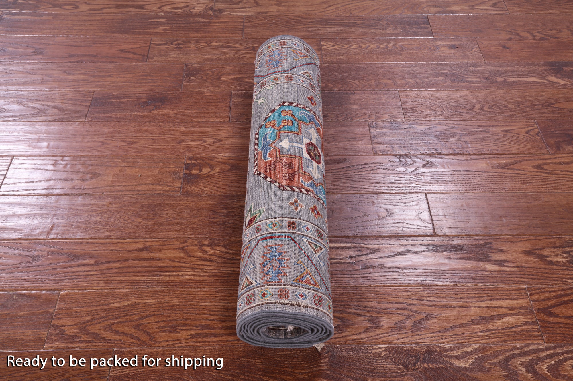 Turkmen Ersari Hand Knotted Wool Runner Rug - 2' 8" X 8' 4" - Golden Nile
