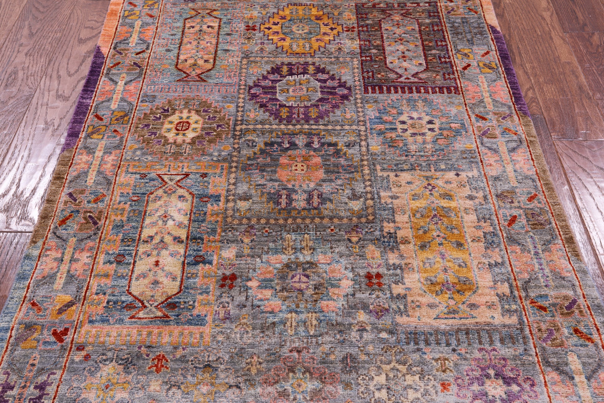 Persian Fine Serapi Hand Knotted Wool Rug - 3' 4" X 5' 0" - Golden Nile