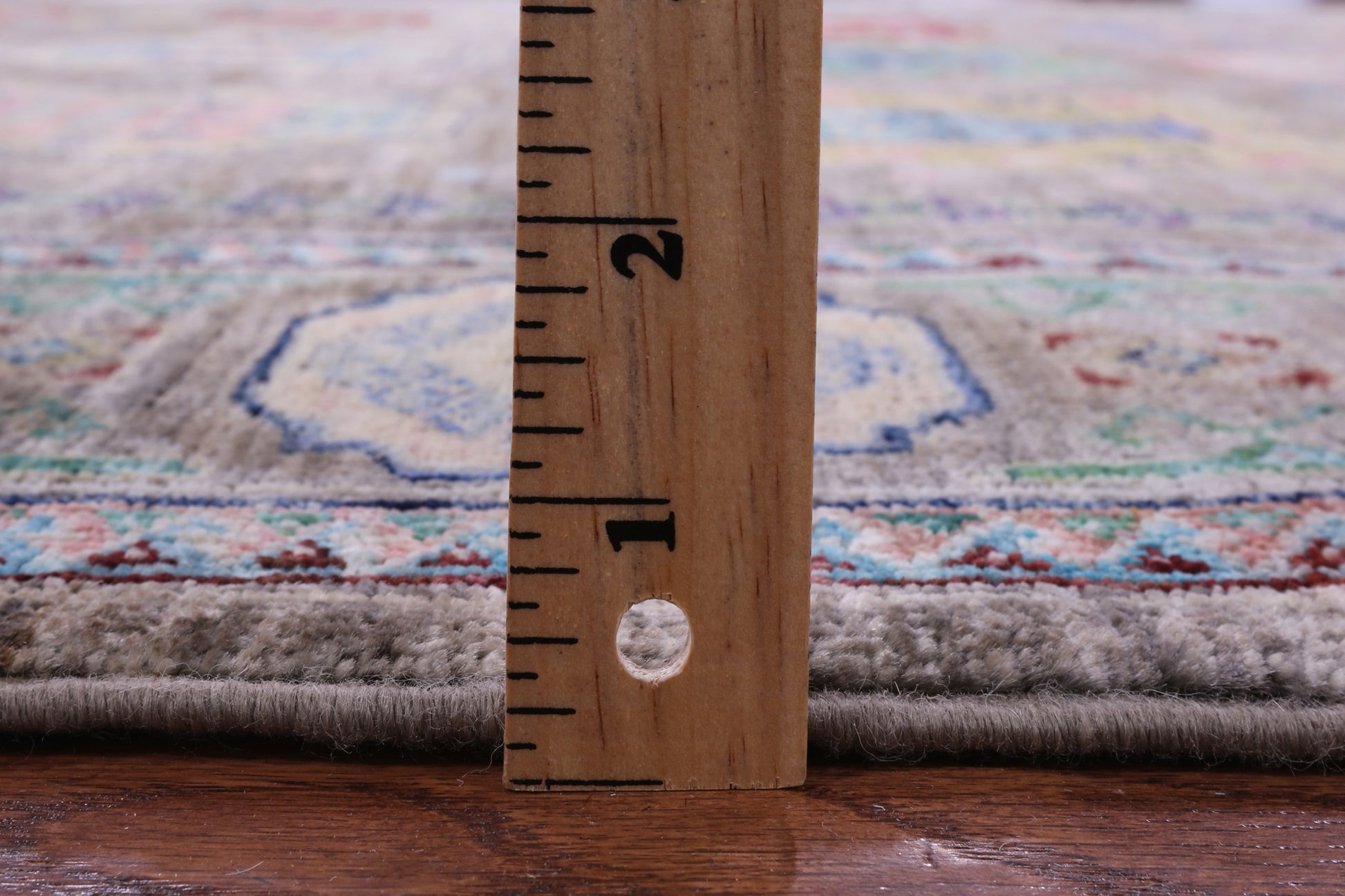 Turkmen Ersari Handmade Wool Rug - 5' 8" X 7' 11" - Golden Nile