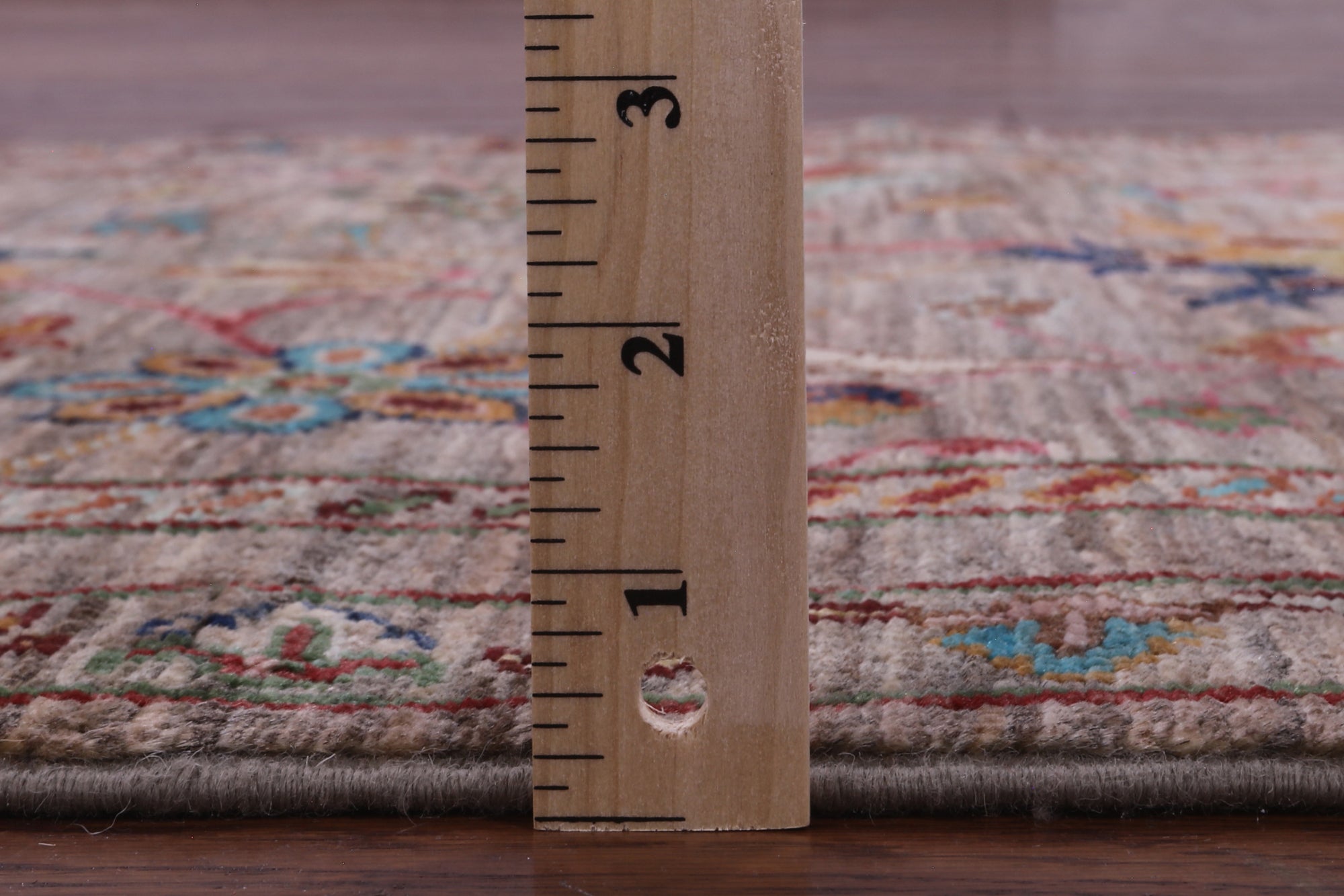 Peshawar Hand Knotted Wool Runner Rug - 2' 9" X 8' 0" - Golden Nile