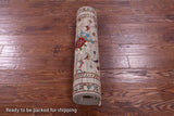 Peshawar Hand Knotted Wool Runner Rug - 2' 9" X 8' 0" - Golden Nile