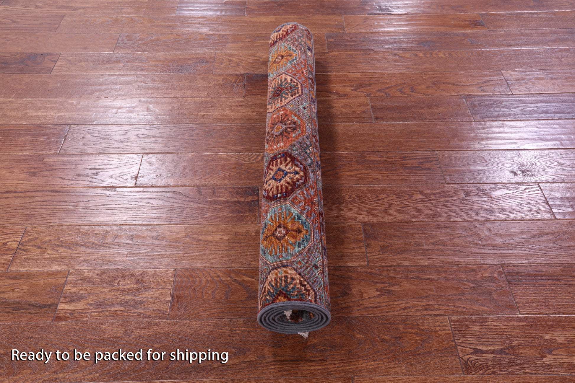 Khorjin Persian Gabbeh Hand Knotted Wool Rug - 3' 4" X 5' 1" - Golden Nile