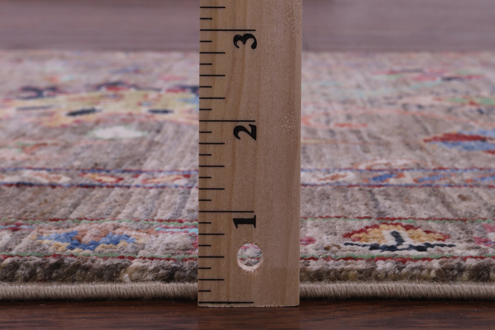 Peshawar Hand Knotted Wool Runner Rug - 2' 8" X 8' 2" - Golden Nile