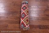 Reversible Kilim Flat Weave Wool On Wool Rug - 6' 7" X 9' 4" - Golden Nile