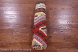 Reversible Kilim Flat Weave Wool On Wool Rug - 6' 8" X 9' 8" - Golden Nile