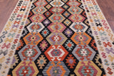 Reversible Kilim Flat Weave Wool On Wool Rug - 6' 8" X 9' 8" - Golden Nile