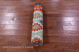 Reversible Kilim Flat Weave Wool On Wool Rug - 6' 8" X 9' 9" - Golden Nile