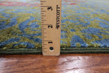 William Morris Handmade Wool Area Rug - 8' 1" X 10' 8" - Golden Nile