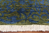 William Morris Handmade Wool Area Rug - 8' 1" X 10' 8" - Golden Nile