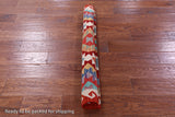 Reversible Kilim Flat Weave Wool On Wool Rug - 3' 5" X 4' 11" - Golden Nile