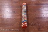 Reversible Kilim Flat Weave Wool On Wool Runner Rug - 2' 9" X 6' 7" - Golden Nile