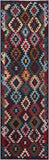 Reversible Kilim Flat Weave Wool On Wool Runner Rug - 2' 11" X 10' 0" - Golden Nile