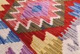 Reversible Kilim Flat Weave Wool On Wool Runner Rug - 2' 9" X 9' 6" - Golden Nile