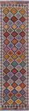 Reversible Kilim Flat Weave Wool On Wool Runner Rug - 2' 7" X 9' 6" - Golden Nile